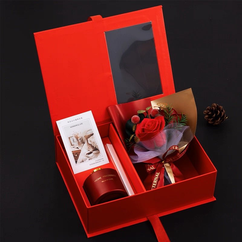 Fragrance Hug: The Elegant Bloom & Aroma Harmony Set - Small Beauty - 6