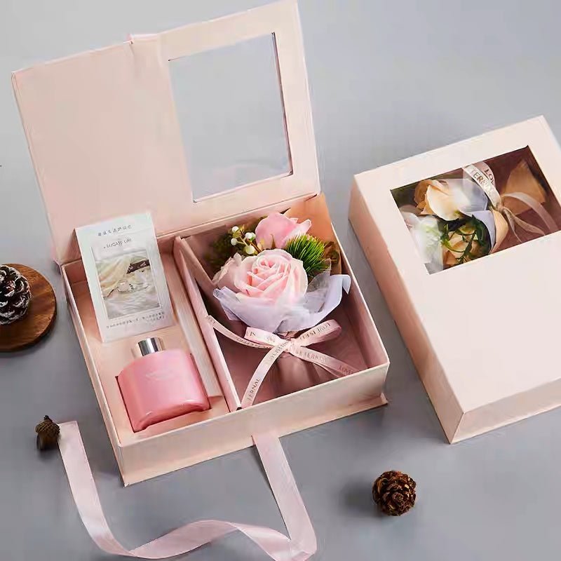 Fragrance Hug: The Elegant Bloom & Aroma Harmony Set - Small Beauty - 11