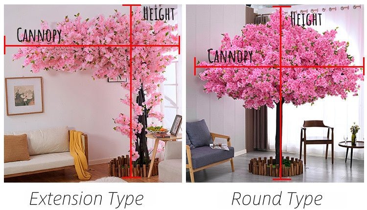 Artificial Cherry Blossom Tree（Pre - Order) - Small Beauty - 2