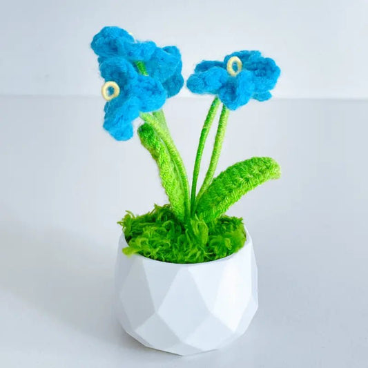Handcrafted Crochet Flower Planter A15 - Small Beauty