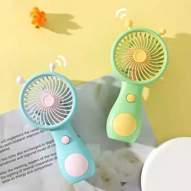 Portable Handheld Fan USB rechargeable - Small Beauty