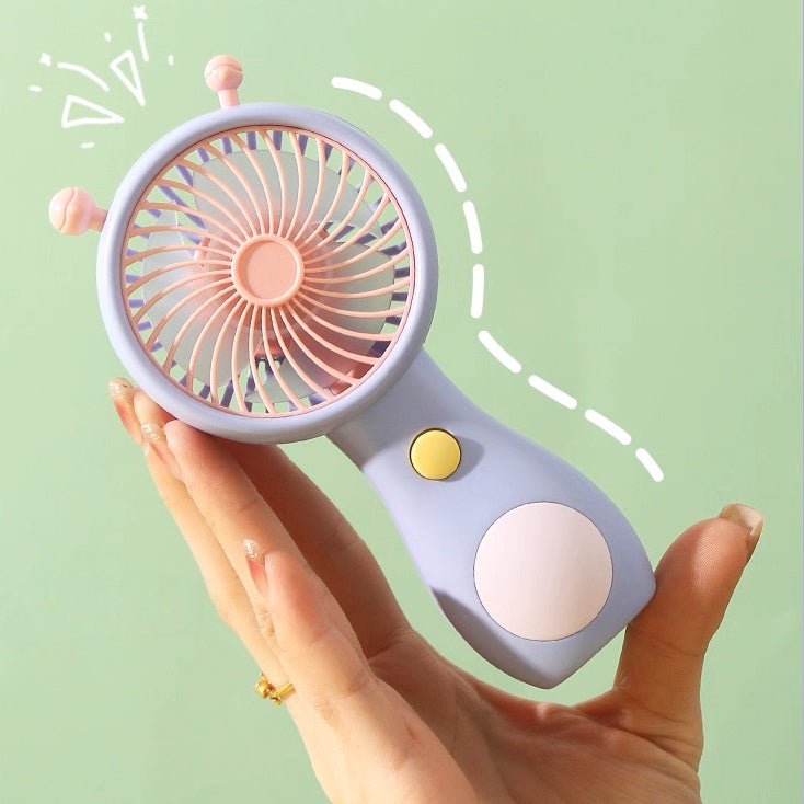 Portable Handheld Fan USB rechargeable - Small Beauty