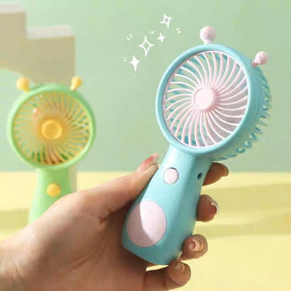 Portable Handheld Fan USB rechargeable - Small Beauty