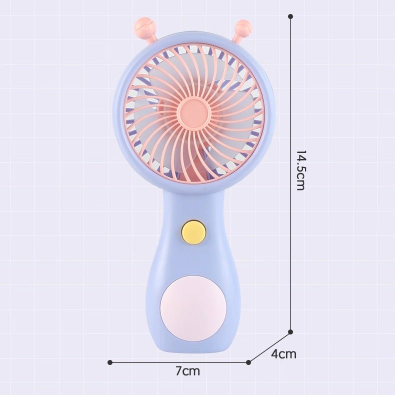 Portable Handheld Fan USB rechargeable - Small Beauty