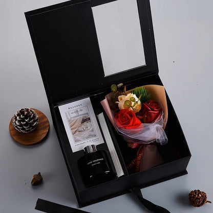 Fragrance Hug: The Elegant Bloom & Aroma Harmony Set - Small Beauty - 9